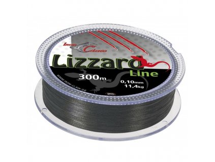 Iron Claw šňůra Lizzard 300 m šedá