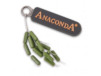 Anaconda wolframové olovo Rig Weights zelená 3,1 mm, 15ks/bal