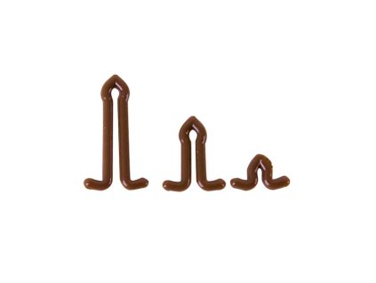 Zarážky MS Range Hair Extender Stops Barva hnědá