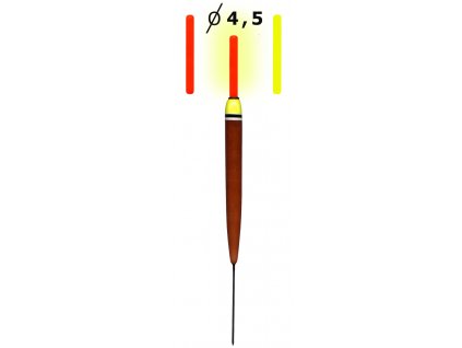 Splávky na stojaté vody, pevné uchycení 2,0 g, 13,3 cm, 3 ks