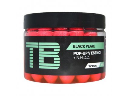 tb baits plovouci boilie pop up pink black pearl nhdc 65 g