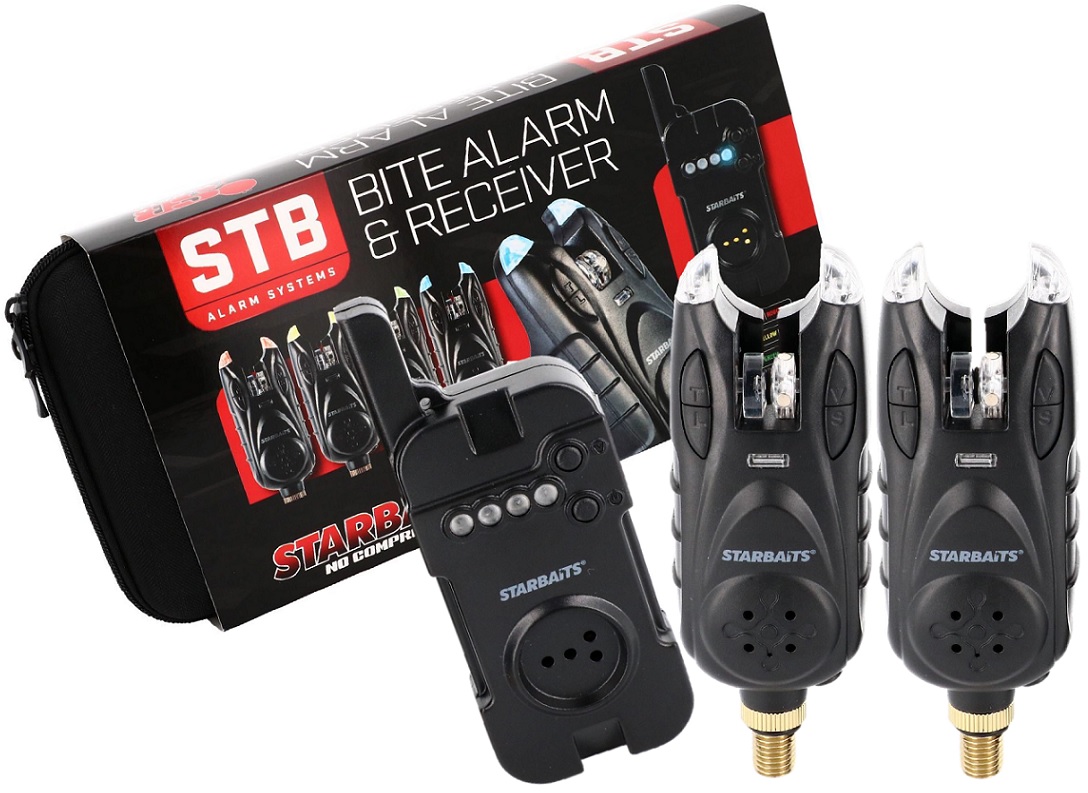 Starbaits Sada STB BITE signalizátory + příposlech 2+1