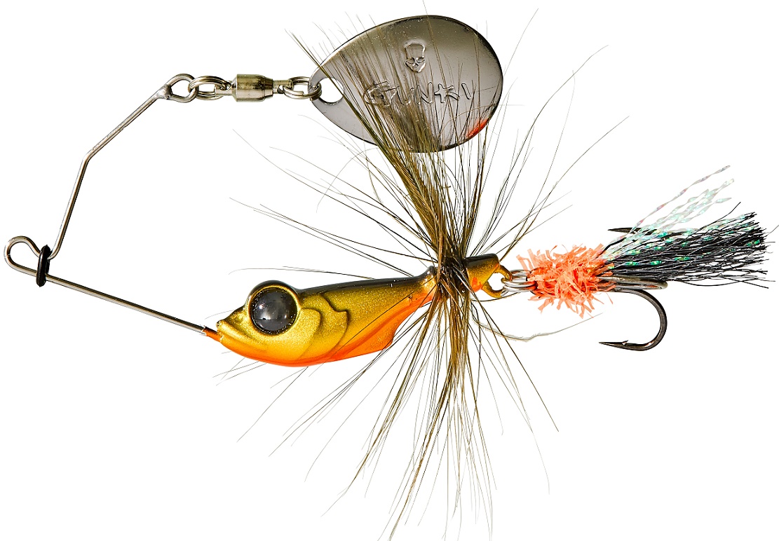 Spinnerbait Gunki Alvin Fly 5,6g Barva: Acid Fly