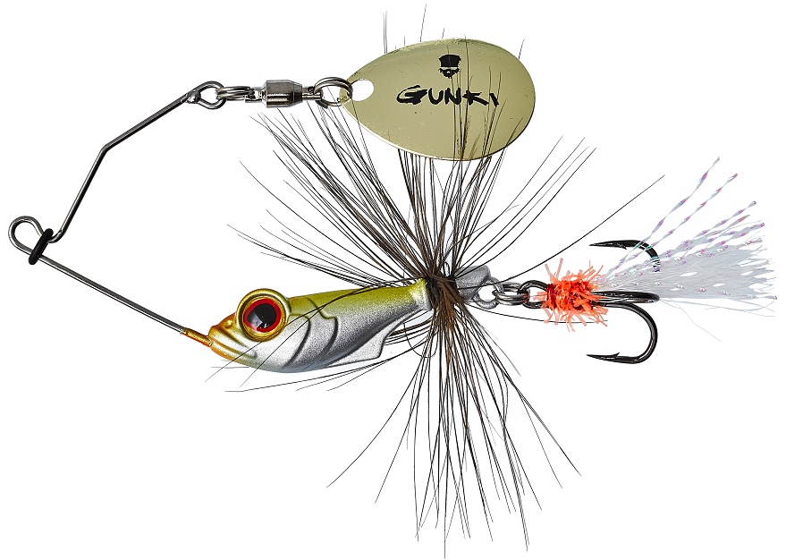 Spinnerbait Gunki Alvin Fly 5,6g Barva: UV Fry
