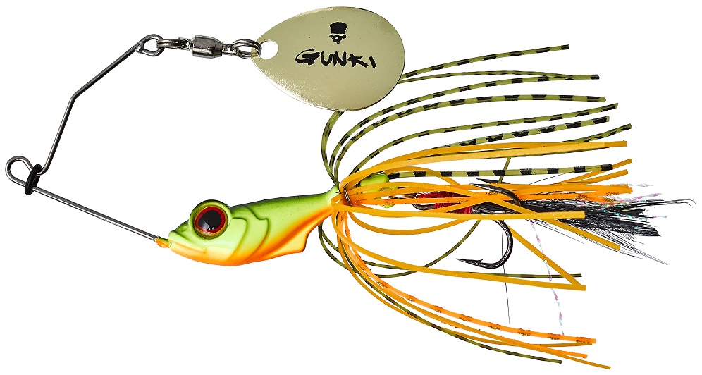 Spinnerbait Gunki Alvin 5,6g Barva: Fire Perch
