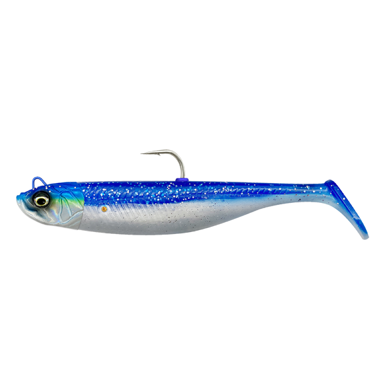 Savage Gear Gumová Nástraha Minnow Sinking - 12,5 cm 35 g Varianta: BLUE PEARL SILVER