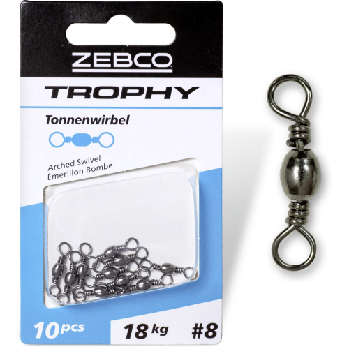 ZEBCO Obratlík Trophy Arched Swivel 10KS Varianta: 4