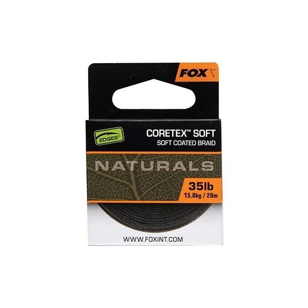 Fox Návazcová Šňůrka Naturals Coretex Soft 20 m Varianta: 25 lb