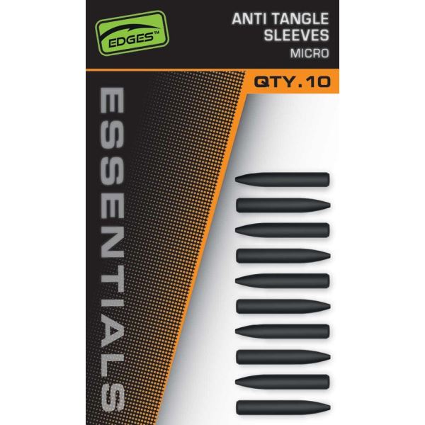 Fox Převleky Edges Essentials Tungsten Anti Tangle Sleeve 10 ks Standart