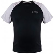 Tričko Shimano Short Sleeve T-Shirt Black XXXL