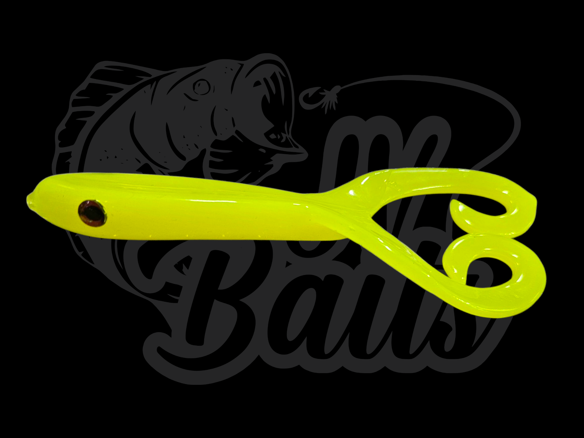 JV Baits Pike Double Slapper 17 cm UV Yellow