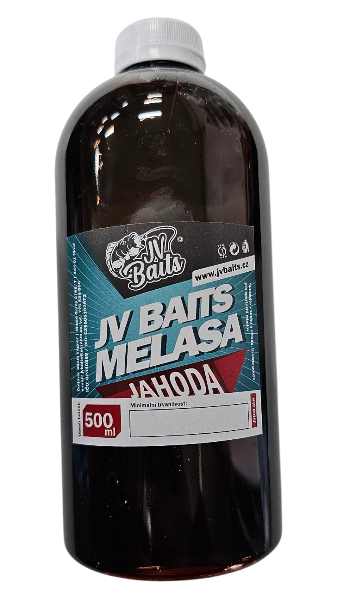 JV Baits Melasa - Jahoda 500 ml