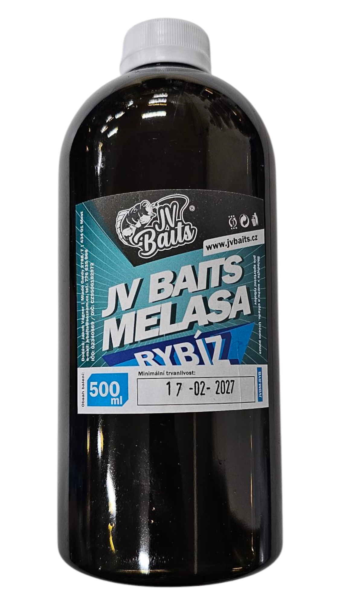 JV Baits Melasa - Rybíz 500 ml