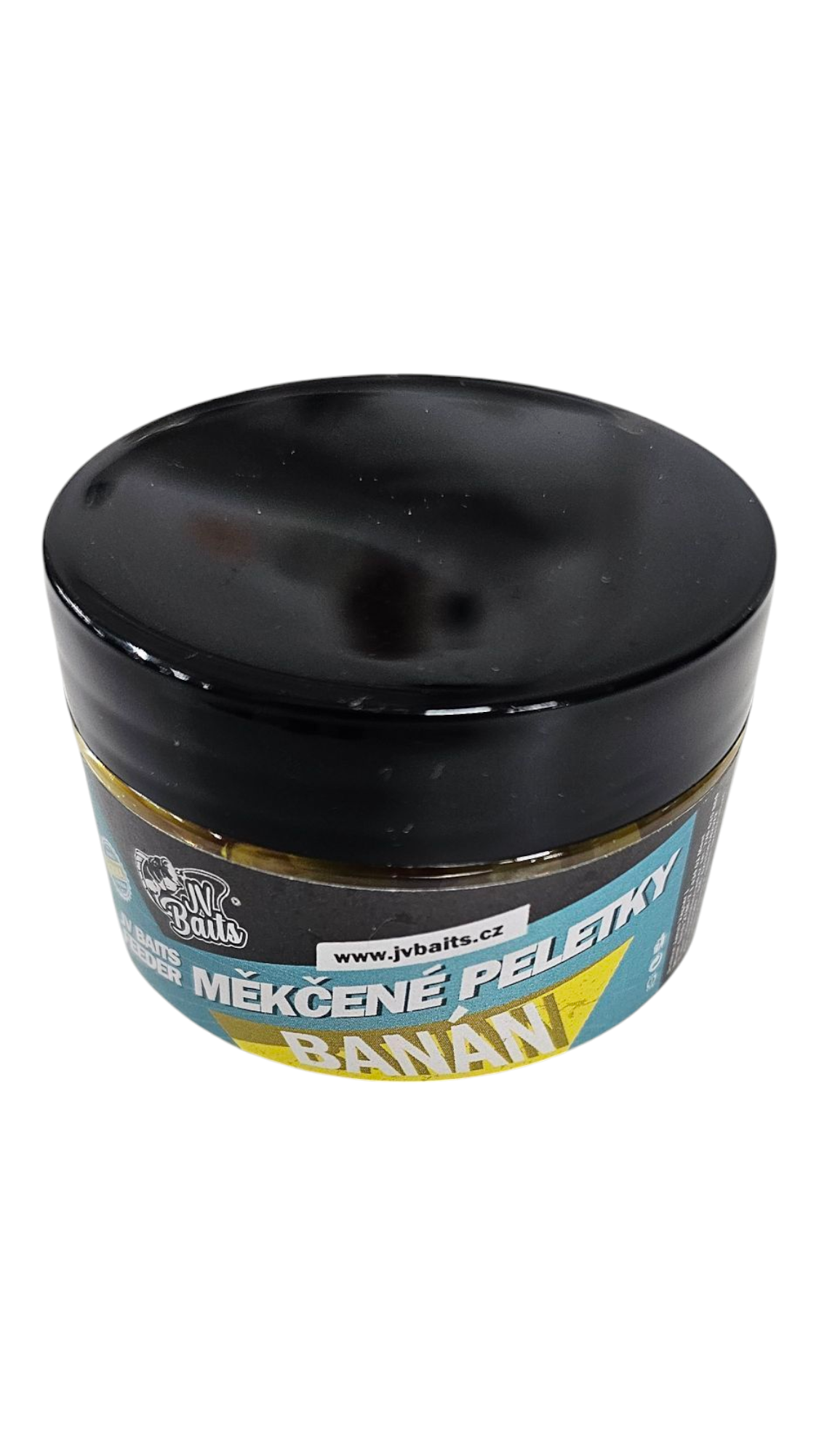 JV Baits Feeder měkčené peletky 60 ml - Banán