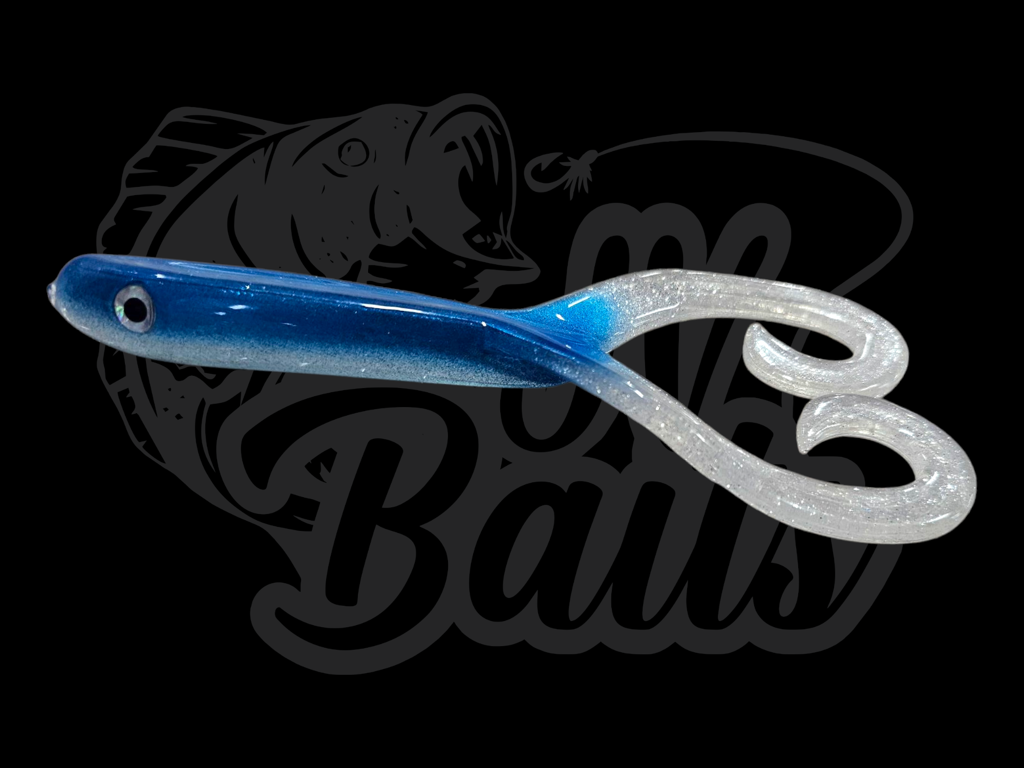 JV Baits Pike Double Slapper 17 cm Sparkling Blue