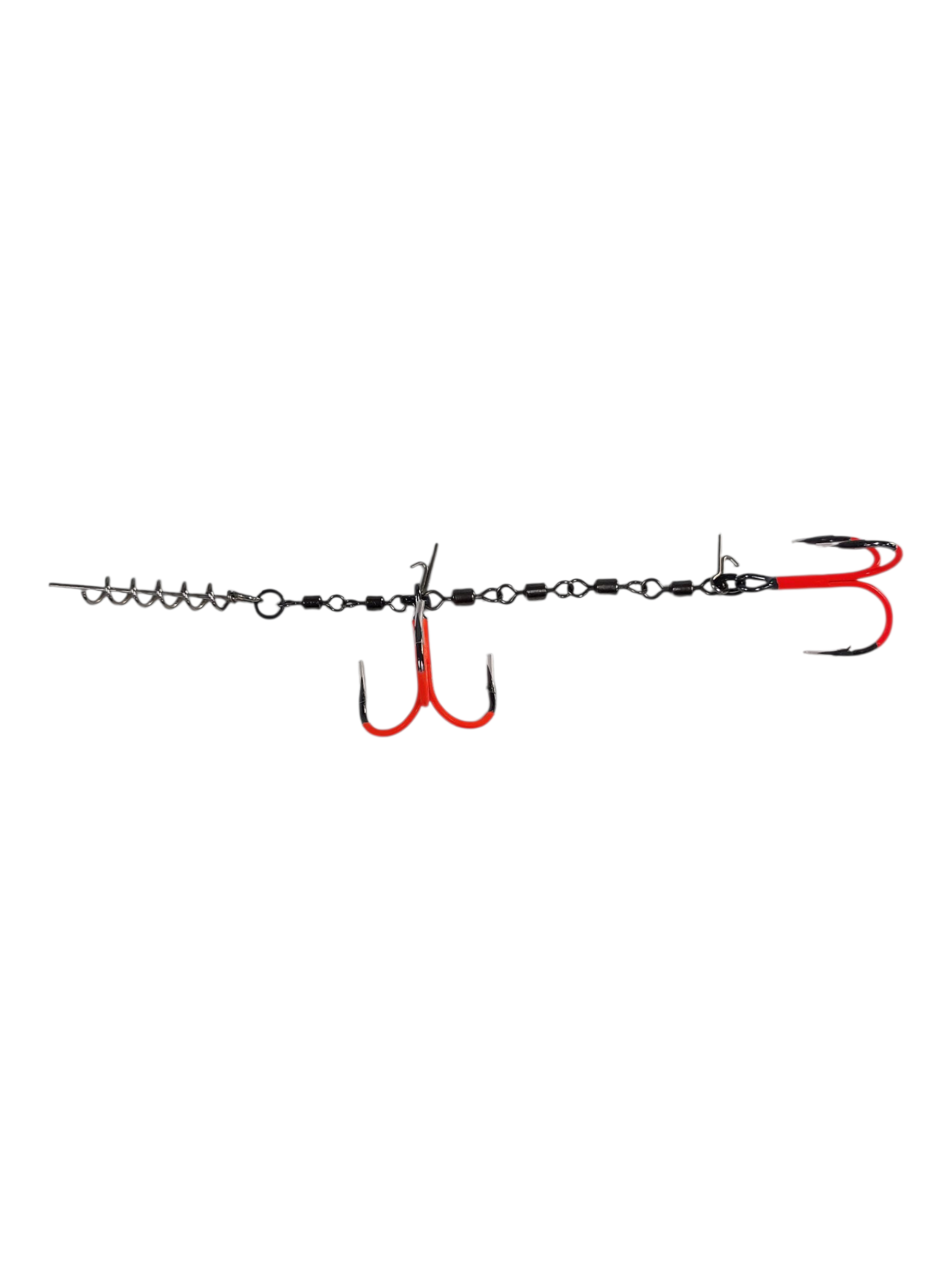JV Baits Stinger UV Orange Double Vel. 2/0 - 35kg