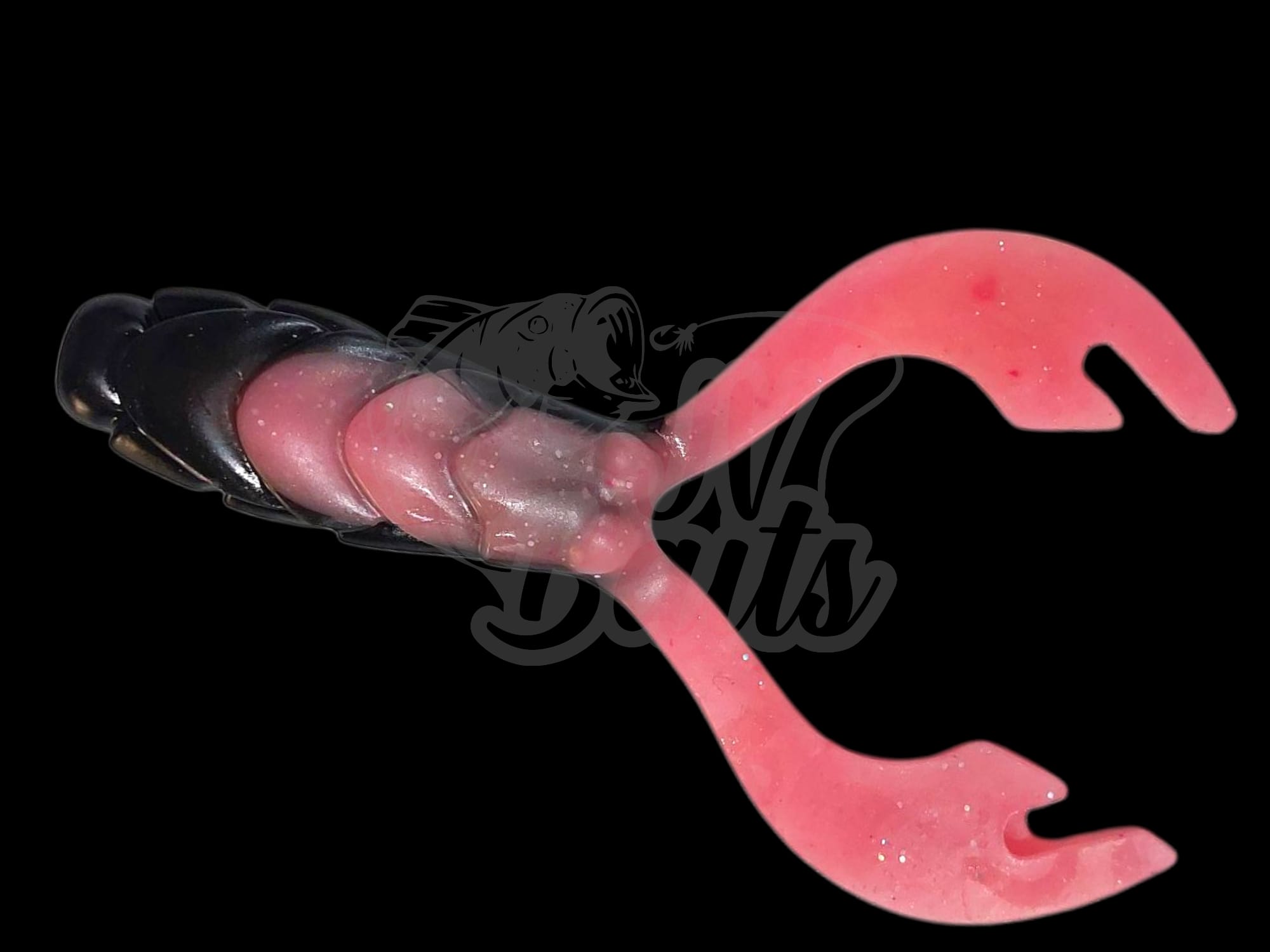 JV Baits Craw 8 cm Pearl Black - Pink