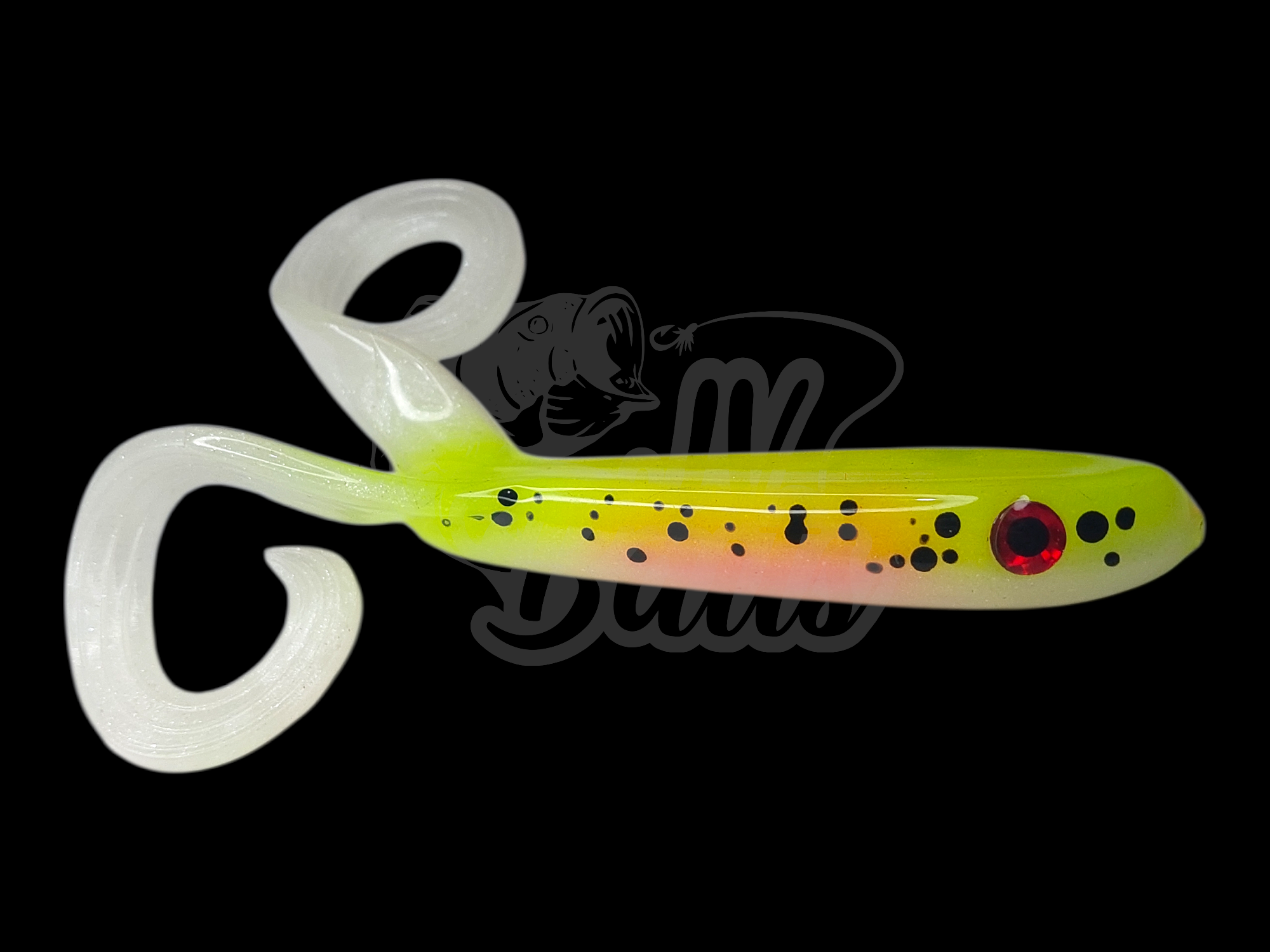 JV Baits Pike Double Slapper 17 cm UV Yellow Trout