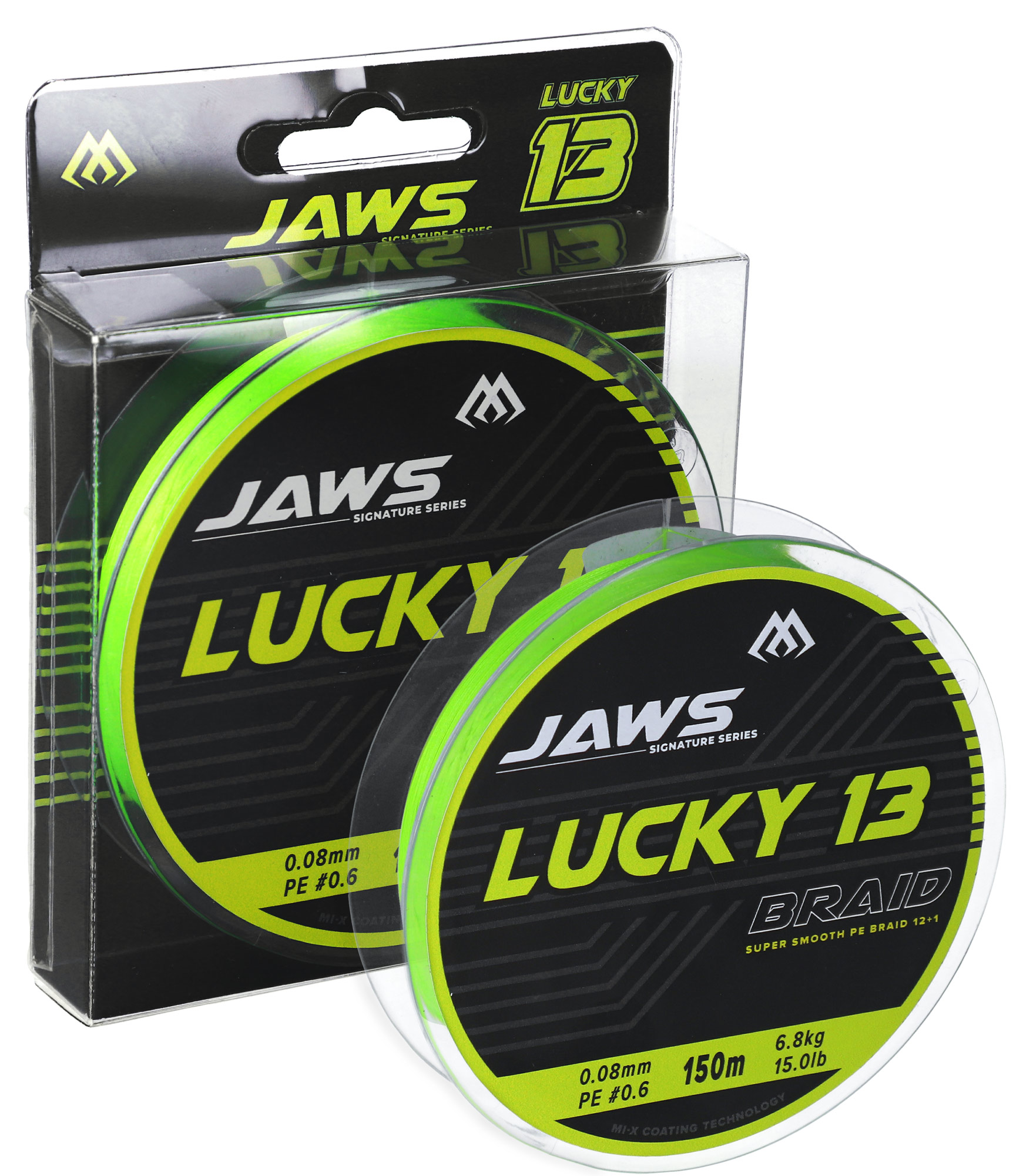 Pletená Šňůra Mikado Jaws Lucky 13 150m 0,14mm/11kg