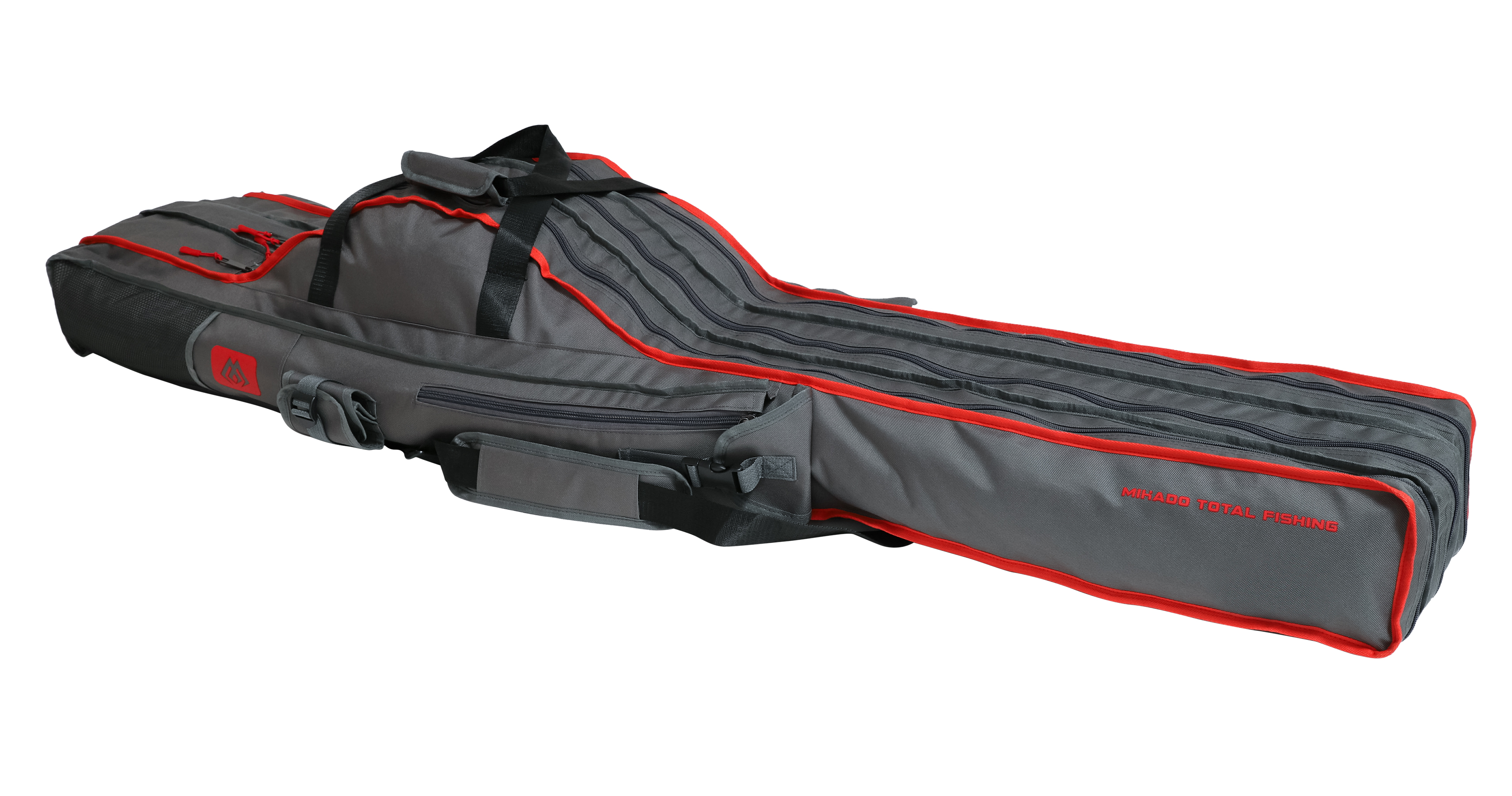 Obal na Pruty Mikado 3 Komorový Šedý 160cm