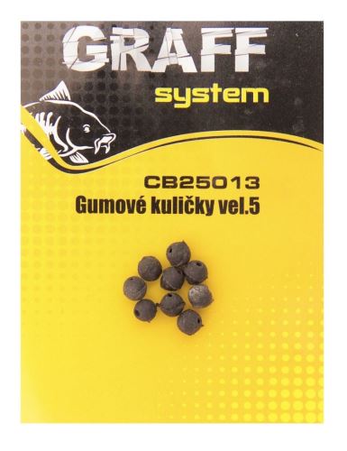 Graff Gumové kuličky Green Velikost 5 10ks