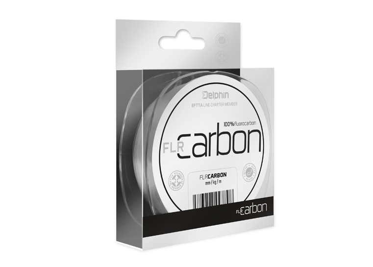 Delphin FLR CARBON - 100% fluorocarbon Velikost: 0,125mm 1,3kg 50m