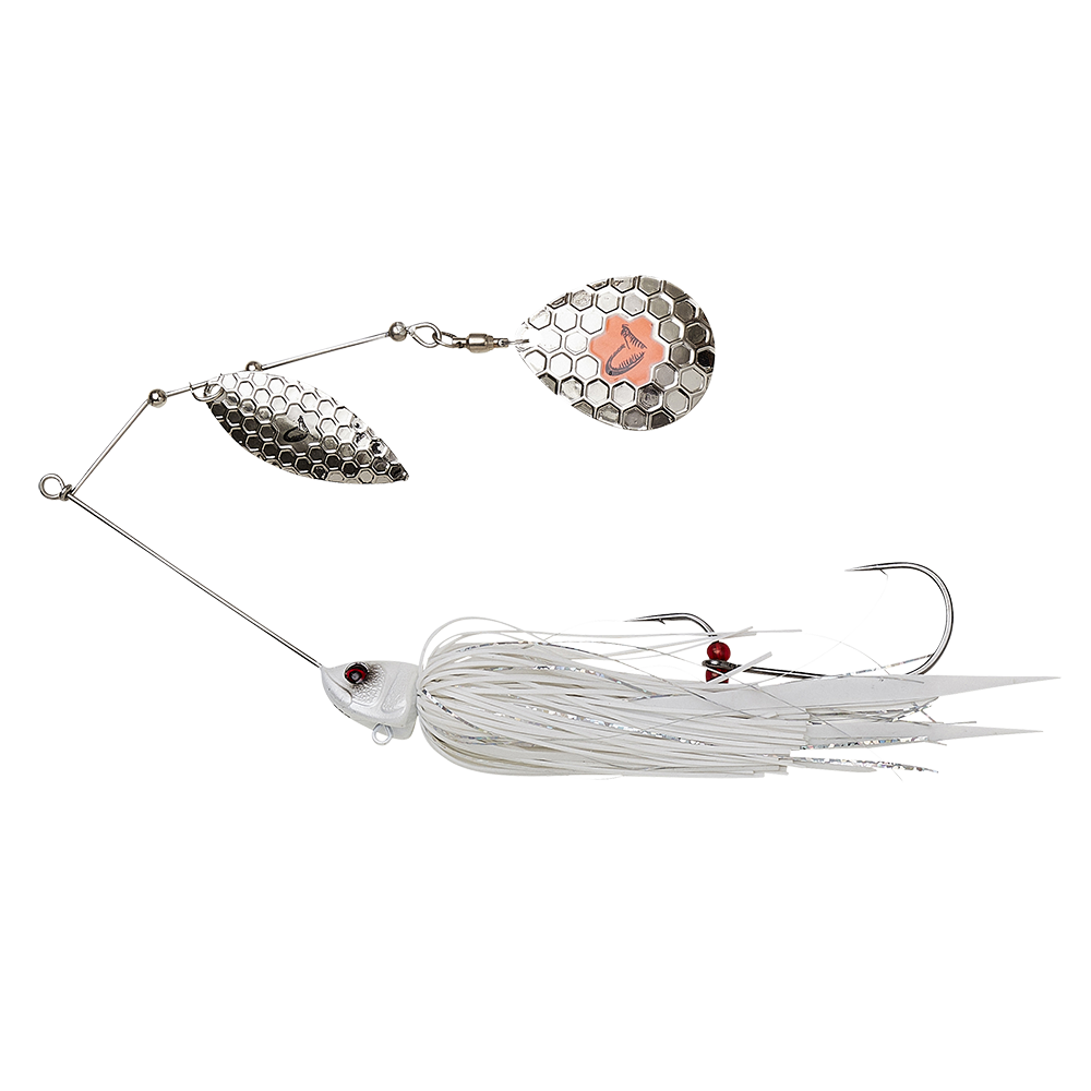 Savage Gear Třpytka Da'bush Spinnerbait Barva: WHITE SILVER, Velikost: 16CM