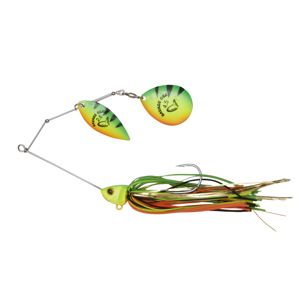 Savage Gear Třpytka Da'bush Spinnerbait Barva: FIRETIGER, Velikost: 18cm