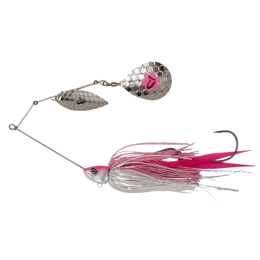 Savage Gear Třpytka Da'bush Spinnerbait Barva: PINK SILVER, Velikost: 21CM