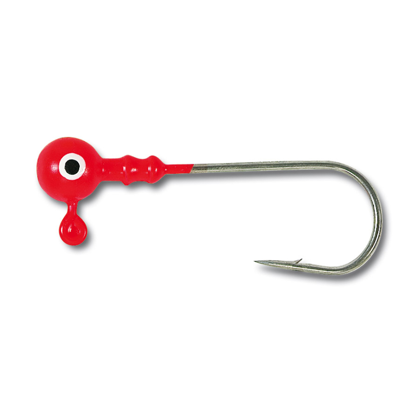 Saenger jigová hlavička červená Velikost: 5 g 2/0