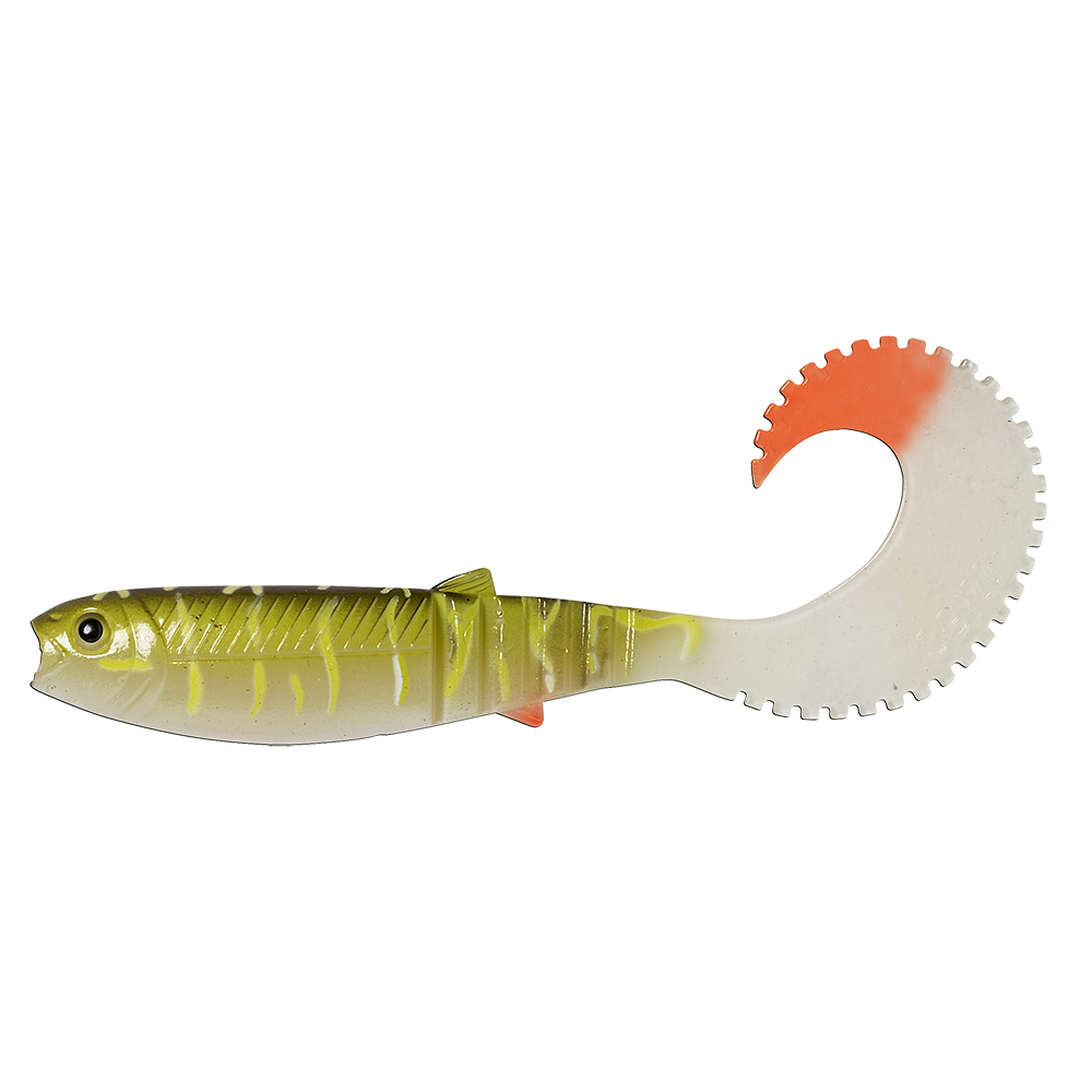 Savage Gear Gumová Nástraha lb Cannibal Curltail Barva: PIKE, Velikost: 10cm