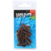 Giants fishing Závěs na boční olovo Lead Clip with Pin Brown/10ks