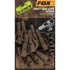 fox zavesky edges camo safety lead clips pegs 10 ks velikost 7