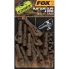 fox zavesky edges camo silk lead clips pegs 10 ks velikost 10
