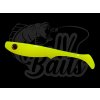 JV Baits Kopyto 12,5 cm UV Yellow