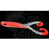 JV Baits Pike Double Slapper 17 cm Invsible UV Red