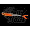 JV Baits Smáček 12,5 cm Invisible UV Orange