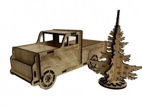 dřevěné modely