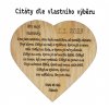 Srdce s textem