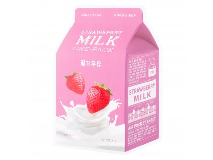 a'pieu strawberry milk one pack