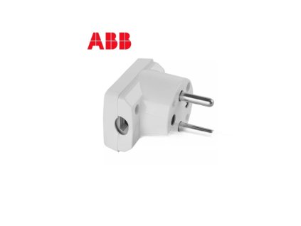 Vidlica 230V/16A (5536-2154 ABB) Biela | K-kocur.sk