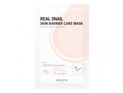 some by mi real snail skin barrier care mask 1pc 901