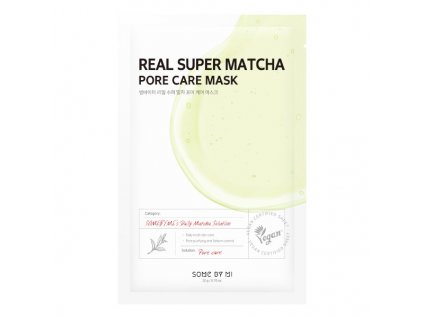 some by mi real super matcha pore care mask 1pc 330