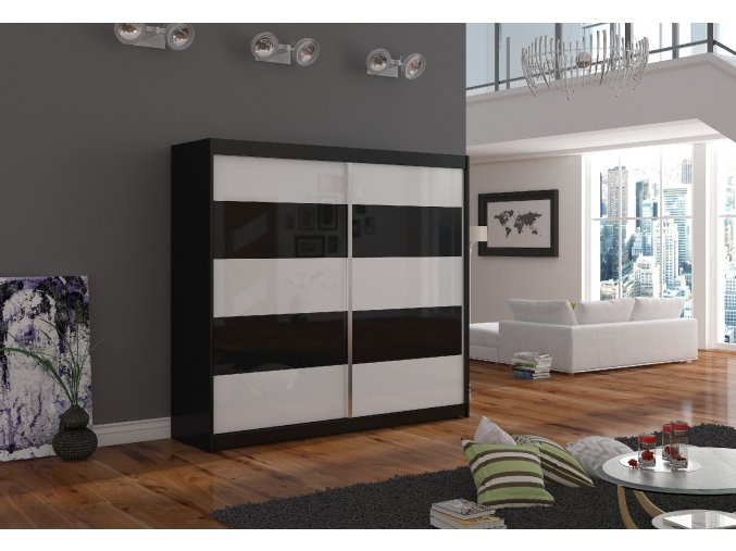 Tiago Black White Lacobel+Black Lacobel