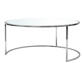 Konferenční stolek stříbrný 113989