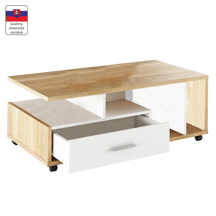 Ktk Dechen Barevné provedení: dub sonoma / bílá