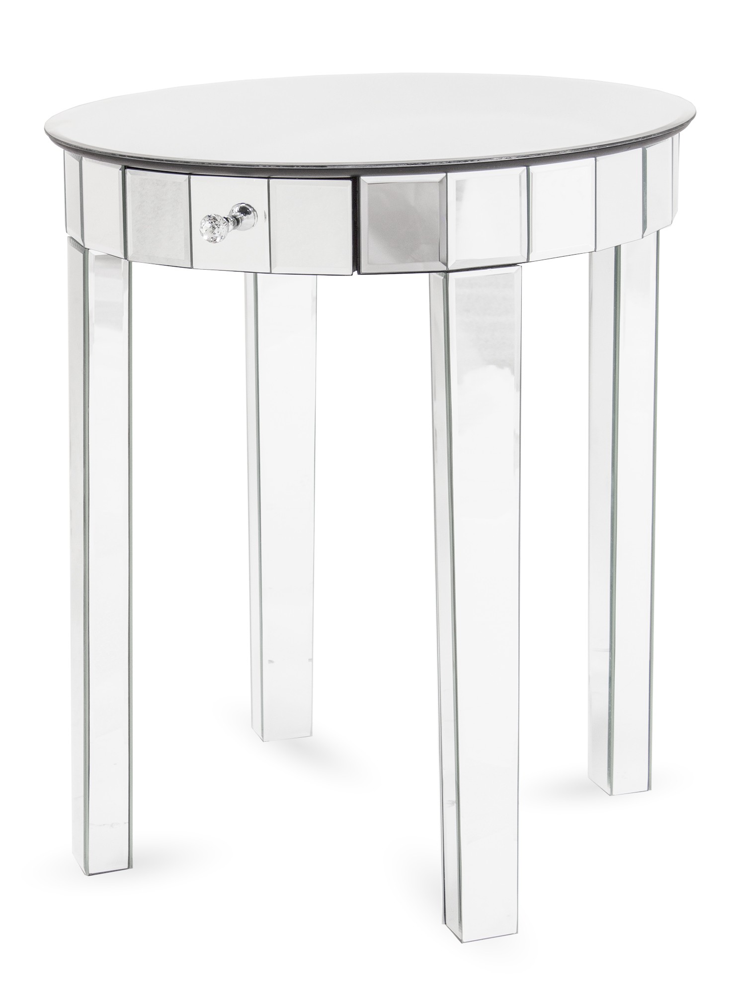 Kal Odkládací stolek stříbrný 119343