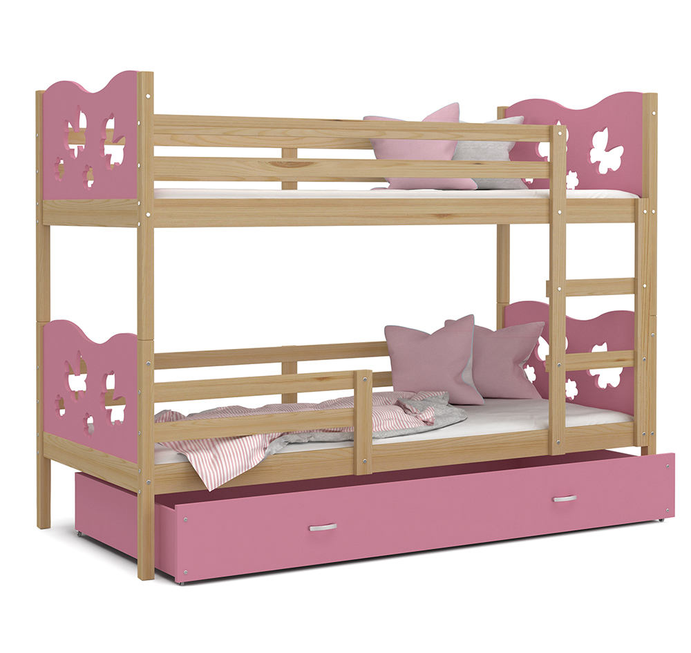 Kaj Max 190x80 Barevné provedení: růžová