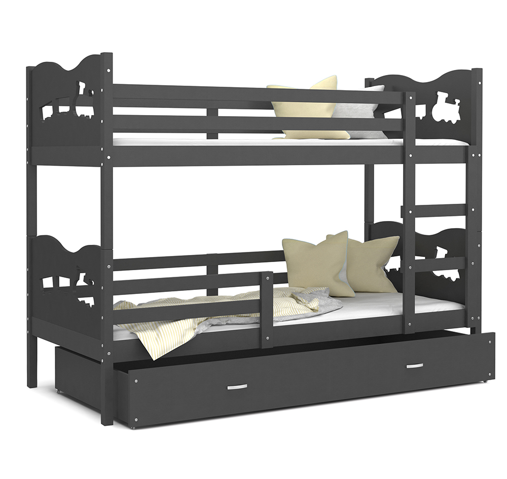 Kaj Max 160x80 Barevné provedení: šedá