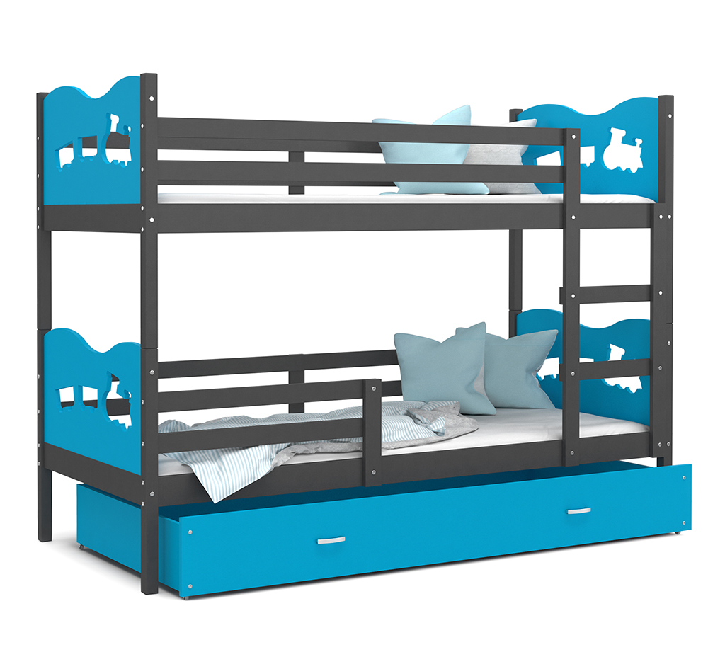 Kaj Max 190x80 Barevné provedení: modrá